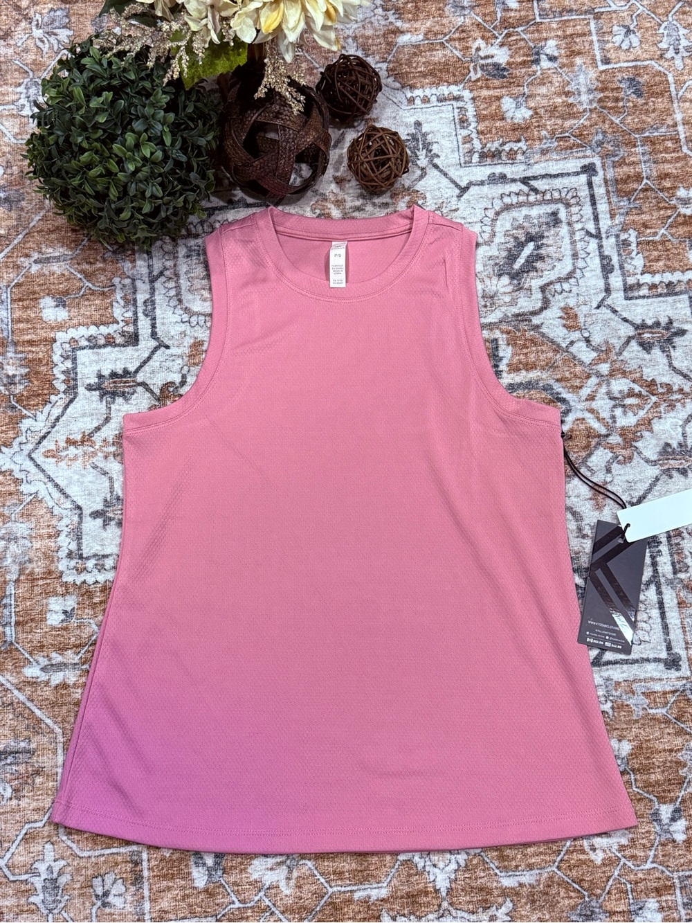 Kyodan Pink Sleeveless Athletic Tank Top